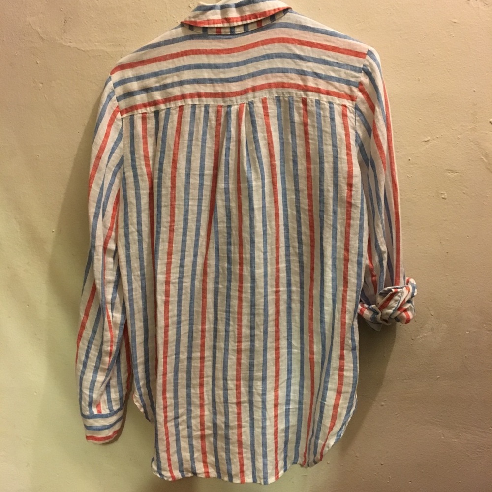 Oversized Linen Button Down - Picture 2 of 7